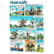 Carte prénom en BD - Jean-Marc - 15x21 cm